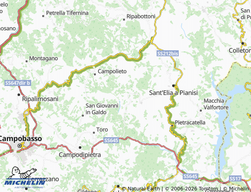 Mapa MICHELIN Monacilioni - ViaMichelin