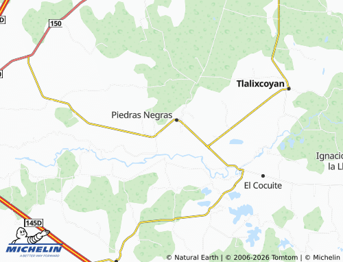 MICHELIN El Silbato map - ViaMichelin
