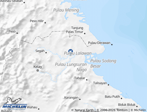 Mappa MICHELIN Berau - ViaMichelin