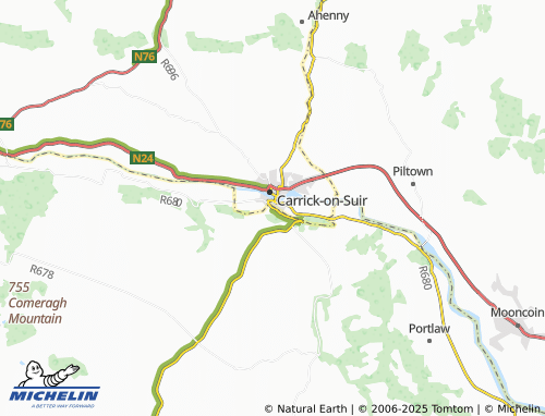 MICHELIN Carrickbeg map - ViaMichelin
