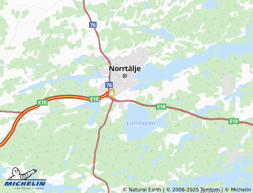 MICHELIN Östhamra map - ViaMichelin