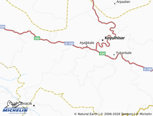 Mappa MICHELIN Boyalı - ViaMichelin