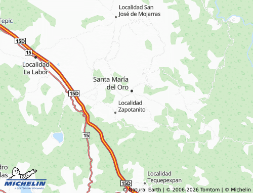 Mapa MICHELIN Los Pinitos - ViaMichelin