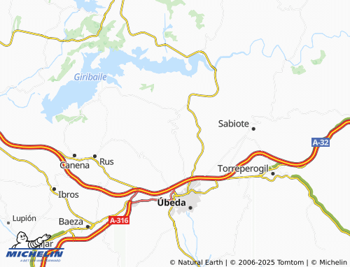 MICHELIN Santa Eulalia map - ViaMichelin