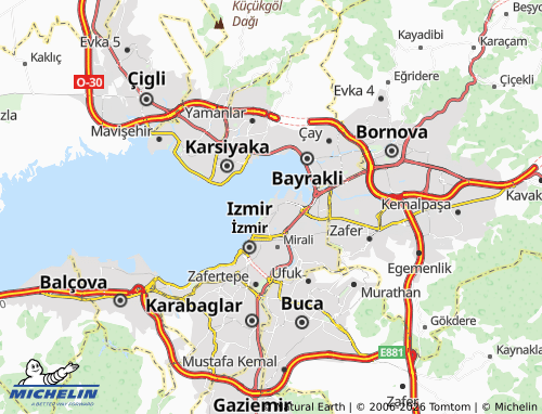 MICHELIN Alsancak map - ViaMichelin