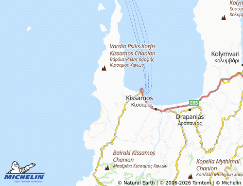 Mapa MICHELIN Kalyviani - ViaMichelin