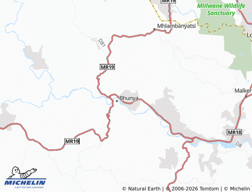 MICHELIN Luhleko map - ViaMichelin