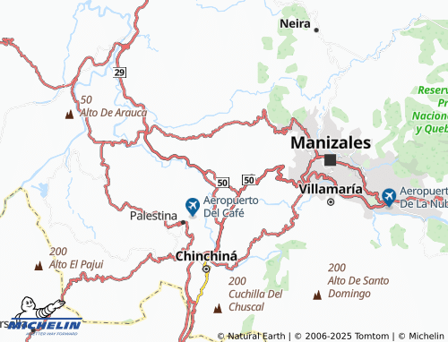 MICHELIN La China map - ViaMichelin