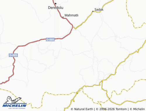 MICHELIN Karacaören map - ViaMichelin