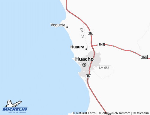 Mappa MICHELIN Caleta de Carquín - ViaMichelin