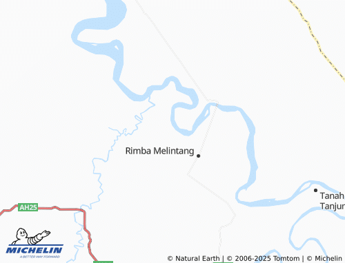 MICHELIN Harapan Jaya map - ViaMichelin