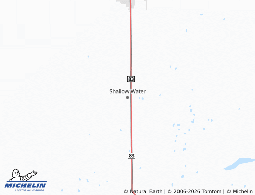 Mappa MICHELIN Shallow Water - ViaMichelin