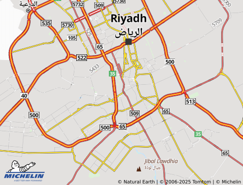 MICHELIN Al Dahou Dist map - ViaMichelin