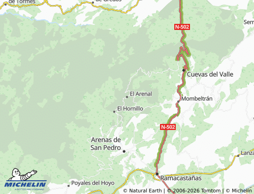 MICHELIN El Arenal map - ViaMichelin