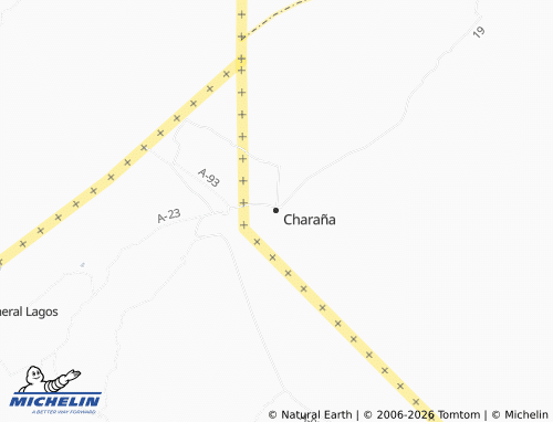 MICHELIN Charaña map - ViaMichelin