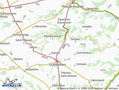 Mappa MICHELIN Réderie - ViaMichelin