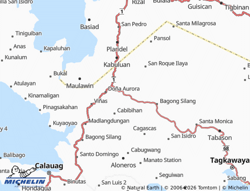 MICHELIN Yaganak map - ViaMichelin
