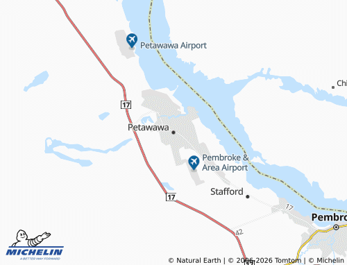 Mapa MICHELIN Petawawa - ViaMichelin