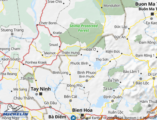 Mappa MICHELIN Bù Đốp - ViaMichelin