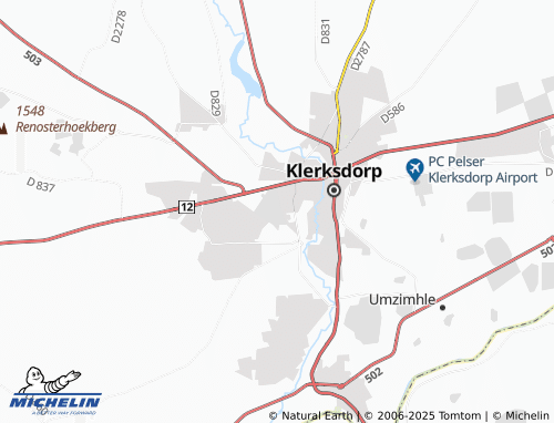 MICHELIN-Landkarte Uraniaville - ViaMichelin