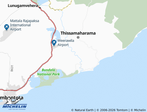 Mapa MICHELIN Nedigamvila - ViaMichelin