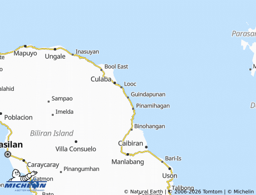 MICHELIN Guindapunan map - ViaMichelin