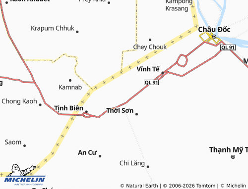 Mappa MICHELIN Nhơn Hưng - ViaMichelin