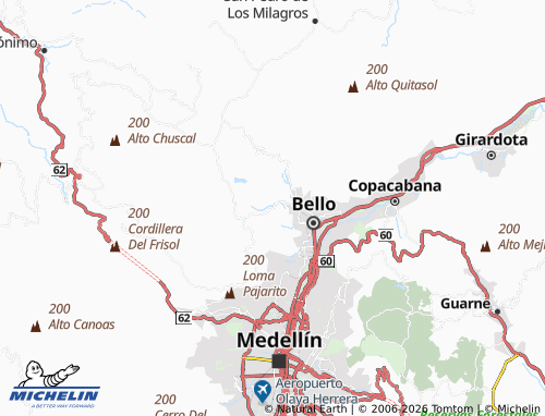 Carte MICHELIN Los Espejos - ViaMichelin