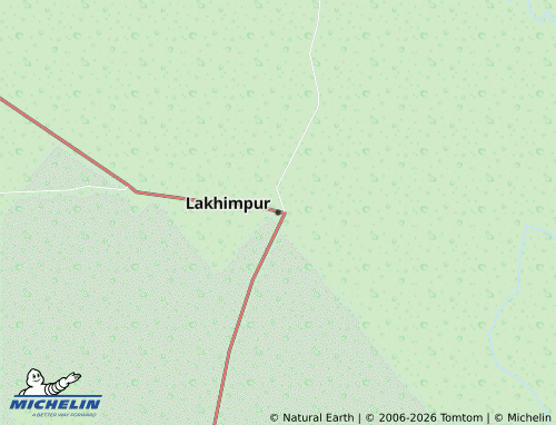 MICHELIN Lakhimpur map - ViaMichelin