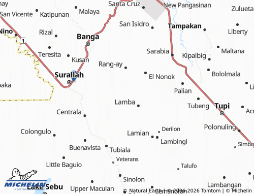 MICHELIN Barrio 7 map - ViaMichelin