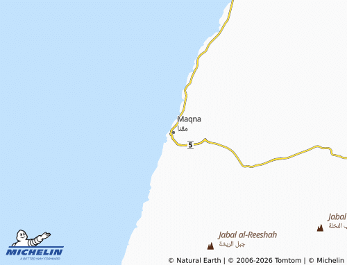 Mappa MICHELIN Maqna - ViaMichelin