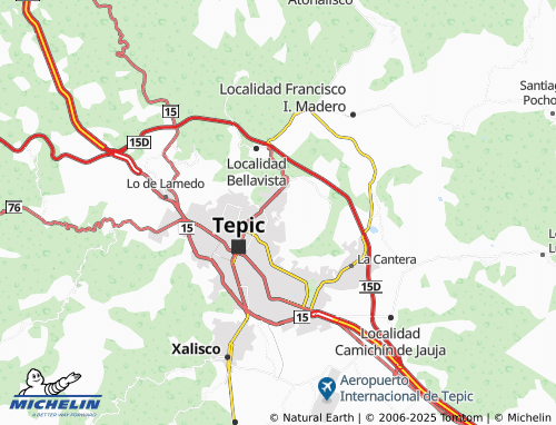 MICHELIN Villas Arana map - ViaMichelin