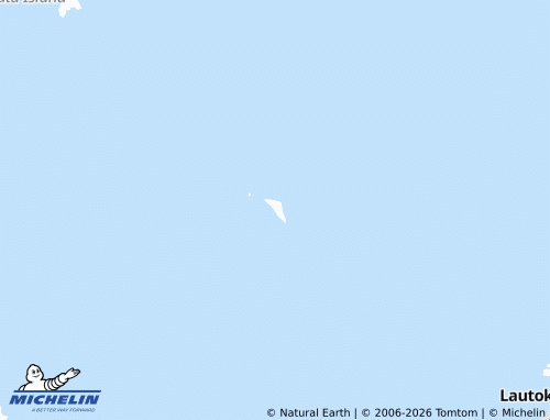 MICHELIN Vomo Island map - ViaMichelin