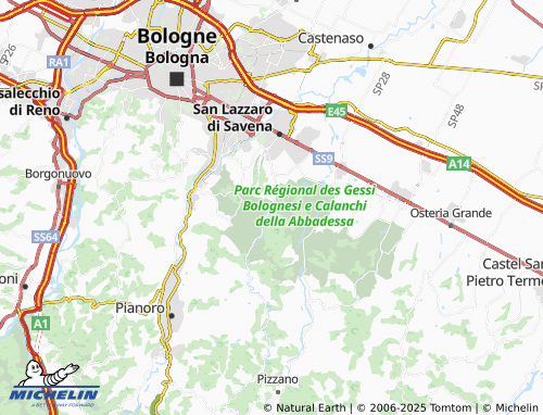 MICHELIN Farneto map - ViaMichelin