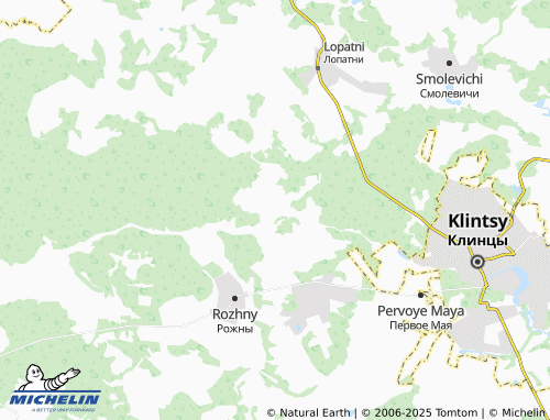 MICHELIN Tulukovshchina map - ViaMichelin