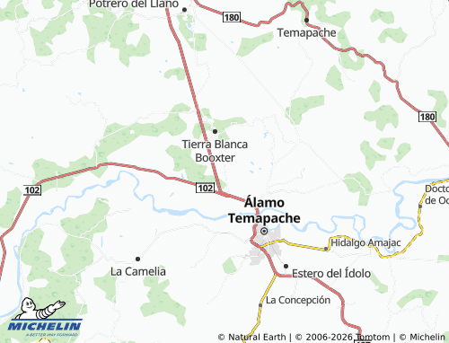 Mapa MICHELIN General Adalberto Tejeda - ViaMichelin