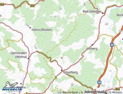 MICHELIN-Landkarte Schönstein - ViaMichelin