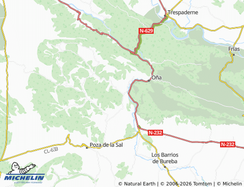 MICHELIN Terminón map - ViaMichelin