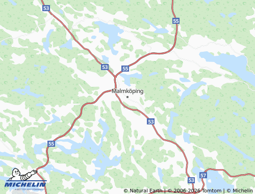 MICHELIN Malmköping map - ViaMichelin