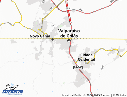 MICHELIN Valparaíso II map - ViaMichelin