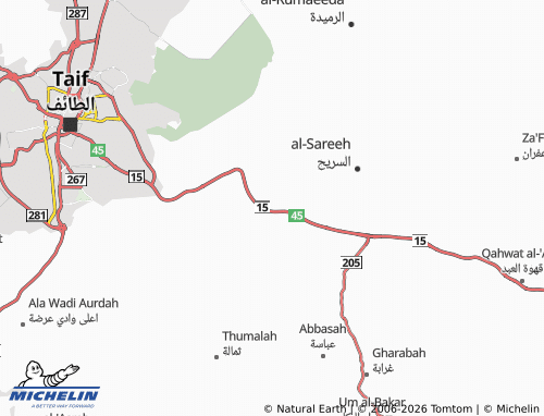 Carte MICHELIN Um al-Duroub - ViaMichelin