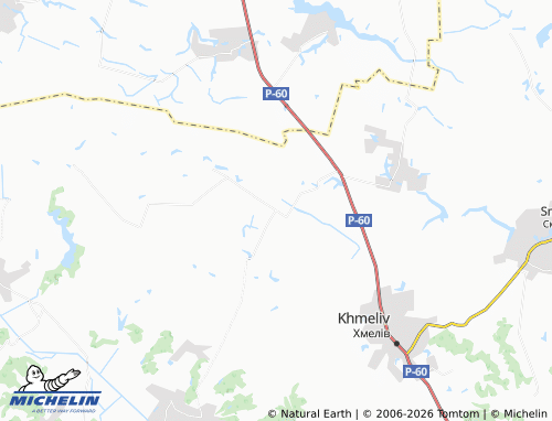Mappa MICHELIN Dibrova - ViaMichelin