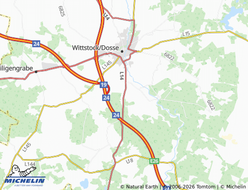 Mappa MICHELIN Scharfenberg - ViaMichelin