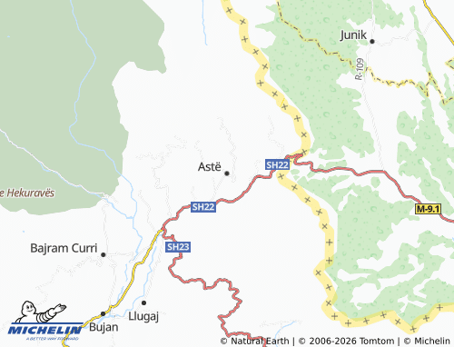 MICHELIN Astë map - ViaMichelin
