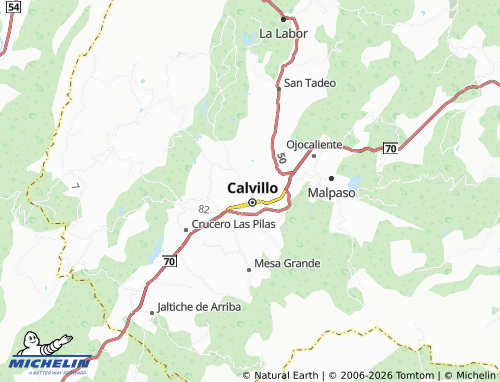 MICHELIN Adolfo López Mateos map - ViaMichelin