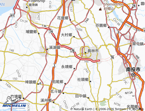 Mappa MICHELIN pu xin xiang - ViaMichelin