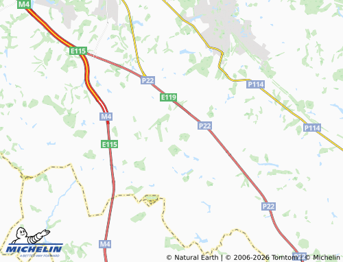 Carte MICHELIN Kipelovo - ViaMichelin