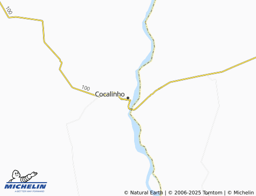 MICHELIN Cocalinho map - ViaMichelin