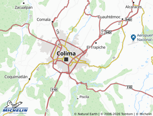 MICHELIN Las Víboras map - ViaMichelin
