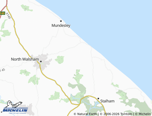 Mappa MICHELIN Witton - ViaMichelin